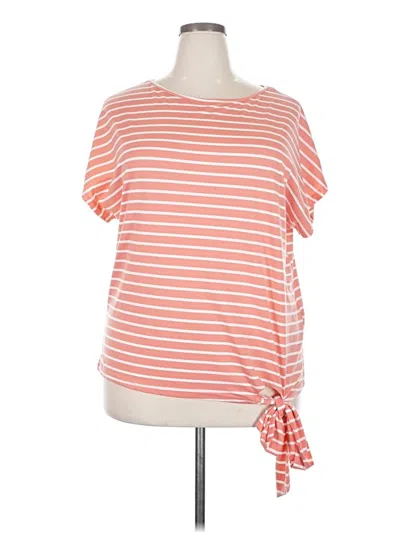 Pre-owned Emery Rose Short Sleeve T-shirt In Orange