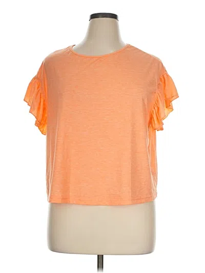 Pre-owned Emery Rose Short Sleeve T-shirt In Orange