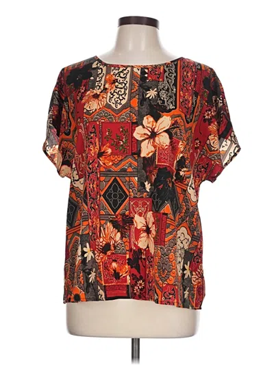 Pre-owned Emery Rose Short Sleeve T-shirt In Red