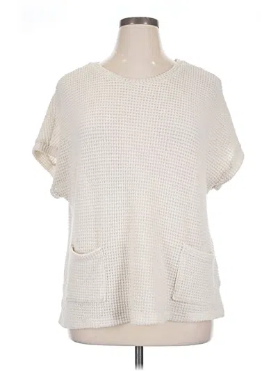 Pre-owned Emery Rose Short Sleeve T-shirt In White