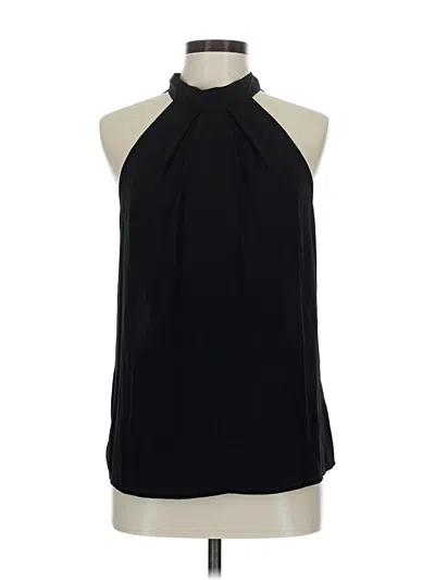 Pre-owned Emery Rose Sleeveless Blouse In Black