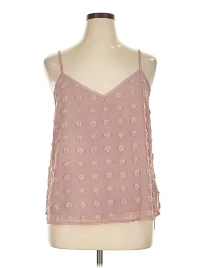 Pre-owned Emery Rose Sleeveless Blouse In Pink