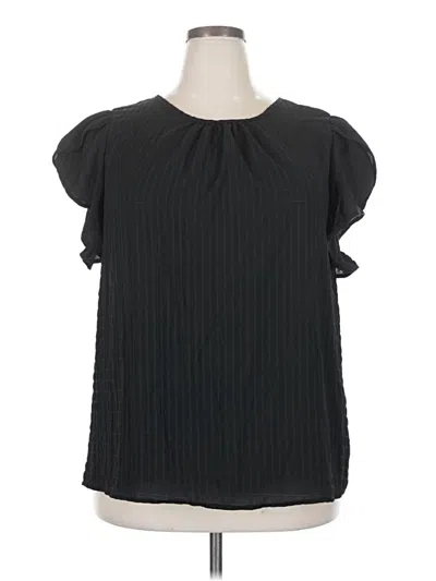 Pre-owned Emery Rose Sleeveless T-shirt In Black