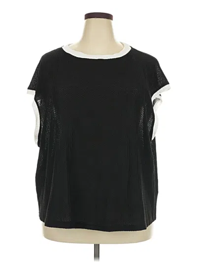 Pre-owned Emery Rose Sleeveless T-shirt In Black