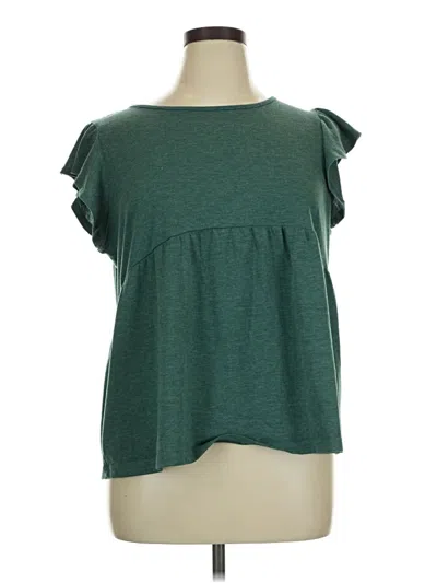 Pre-owned Emery Rose Sleeveless T-shirt In Green