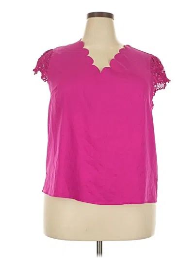 Pre-owned Emery Rose Sleeveless T-shirt In Pink