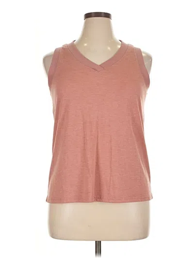 Pre-owned Emery Rose Sleeveless T-shirt In Pink