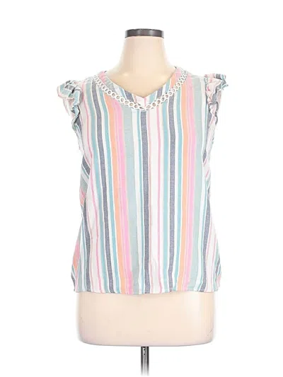 Pre-owned Emery Rose Sleeveless T-shirt In Pink