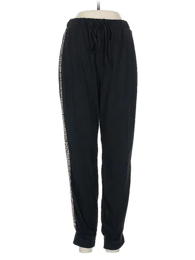 Pre-owned Emery Rose Track Pants In Black
