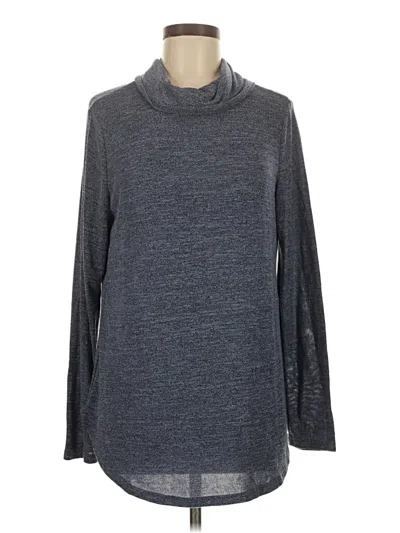 Pre-owned Emery Rose Turtleneck Sweater In Gray