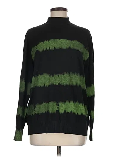 Pre-owned Emery Rose Turtleneck Sweater In Green