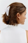 Emi Jay Big Effing Claw Clip In Cream, Women's At Urban Outfitters In White