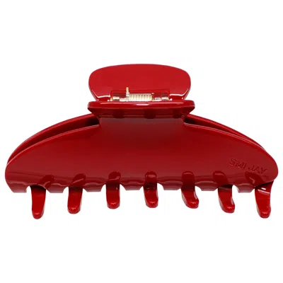 Emi Jay Big Effing Hair Claw Clip In Cherry Kiss