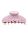 Emi Jay Big Effing Hair Clip In Pink Pearl