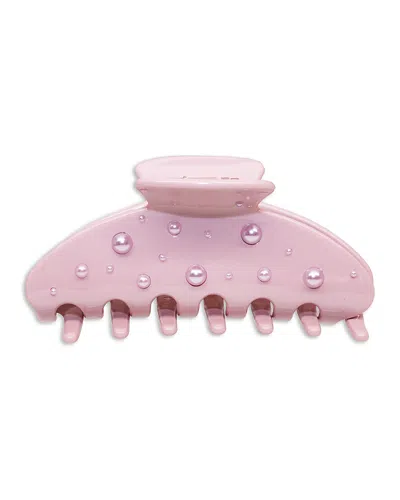 Emi Jay Big Effing Hair Clip In Pink Pearl