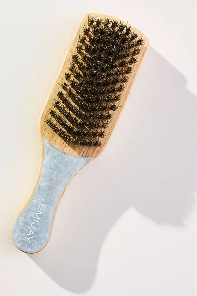 Emi Jay Boar Bristle Mini Brush In Blue