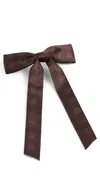 Emi Jay Bow Barrette Fireside In Brown