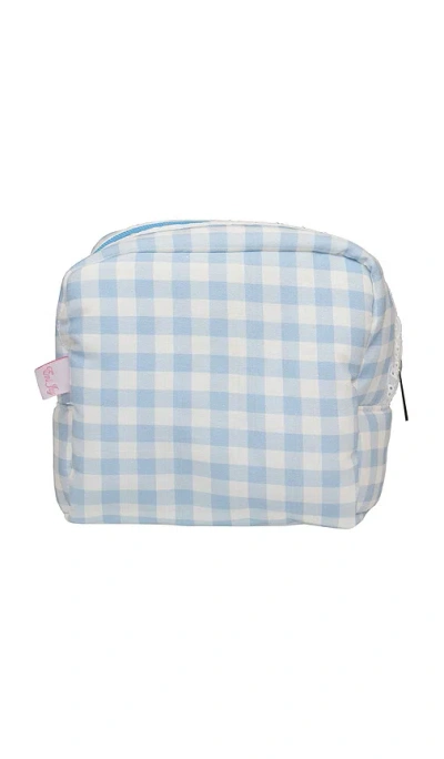 Emi Jay Cosmetic Pouch In Powder Blue