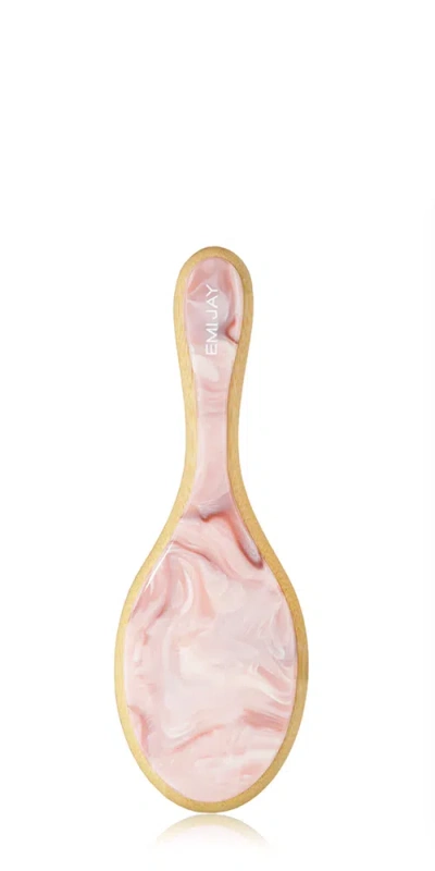 Emi Jay Flat Brush Pink Chantilly In Purple
