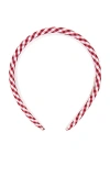 Emi Jay Halo Headband In Red