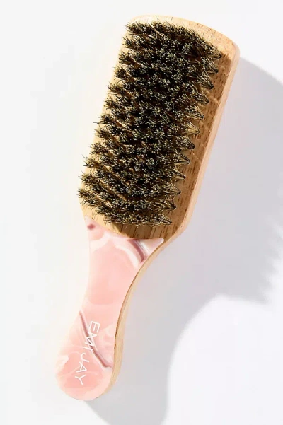 Emi Jay Pink Chantilly Mini Boar Bristle Brush