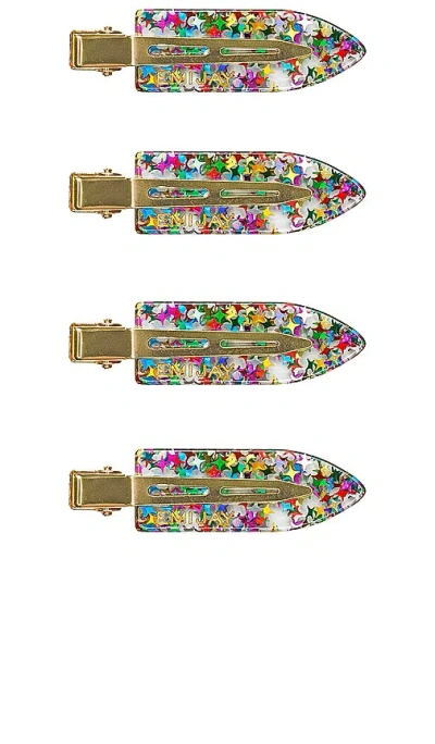Emi Jay Popstar Clips In Metallic Gold