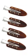 Emi Jay Popstar Clips Set Of 4 Amber Glow In Orange