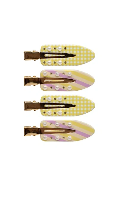 Emi Jay Popstar Clips In Yellow