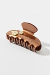 Emi Jay Sweetheart Claw Clip In Souffle, Women's At Urban Outfitters