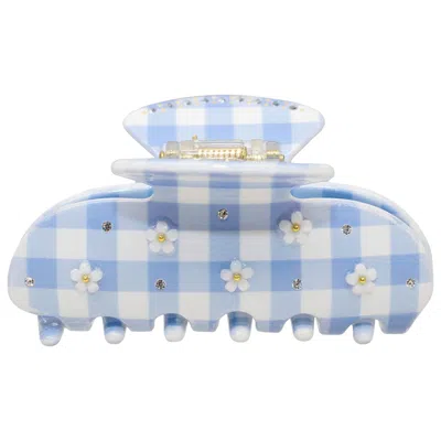 Emi Jay Sweetheart Clip In Daisy Blue Picnic