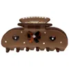 Emi Jay Sweetheart Hair Claw Clip In Cocoa Cashmere In Brown