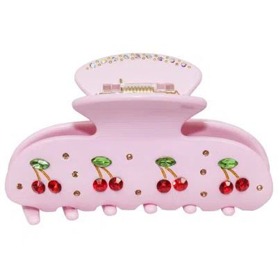 Emi Jay Sweetheart Hair Claw Clip In Pink Cherry Pie