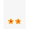 Emi Jay Womens Mango Superbloom Set Of Two Acetate Hair Clips