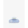 Emi Jay Womens Blue Water Fairy Sweetheart Crystal-embellished Cellulose Acetate Hair Clip
