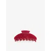 Emi Jay Womens Cherry Polka Dot Big Effing Cellulose-acetate Hair Clip