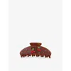 Emi Jay Womens Wild Cherry Big Effing Cellulose-acetate Hair Clip