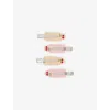 Emi Jay Womens Cherry Baby Popstar Set Of Four Metal Hair Clips