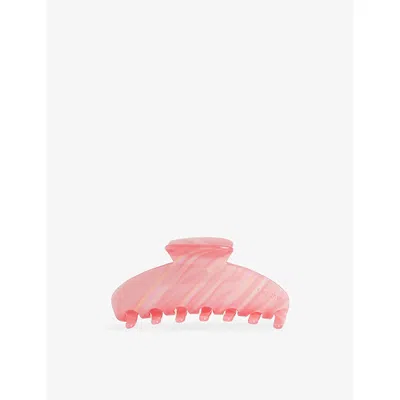 Emi Jay Womens Big Effing Cellulose Acetate Hair Clip Lychee Baby In Pink