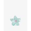 Emi Jay Womens Mint Pearl Superbloom Acetate Hair Clip