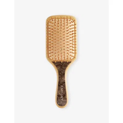 Emi Jay Womens Toasted Sugar Bamboo Paddle Hair Brush In Brown