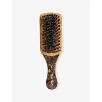 Emi Jay Womens Toasted Sugar Mini Boar Bristle Hair Brush