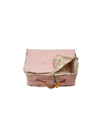 Emile And Ida Emile & Ida Valisette Top Handle Bag In Pink