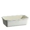 Emile Henry 10 Loaf Pan In White