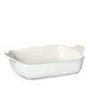 Emile Henry 11 Medium Rectangular Baker In White