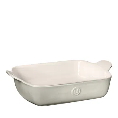 Emile Henry 11 Medium Rectangular Baker In Pearl Gray