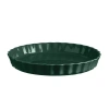 Emile Henry 11.6" X 1.6" Tart Dish In Green