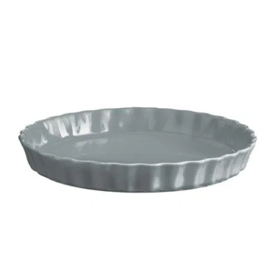 Emile Henry 11.6" X 1.6" Tart Dish In Gray