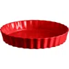 Emile Henry 12.6" X 2.2" Extra Large Deep Tart Dish In Cedar