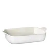 Emile Henry 13.7 Large Rectangular Baker In White