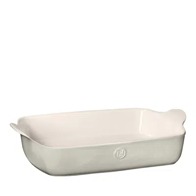 Emile Henry 13.7 Large Rectangular Baker In Pearl Gray